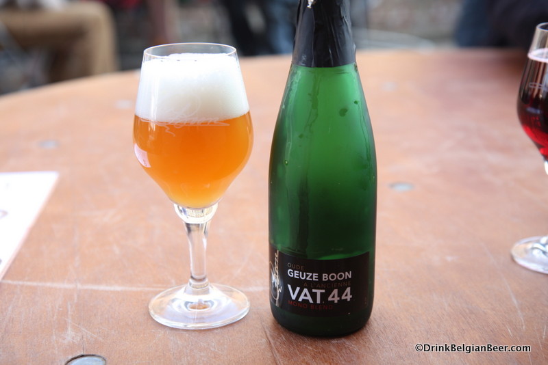 Oude Geuze Boon Vat 44, a special beer blended mostly from foeder #44 at Boon. 