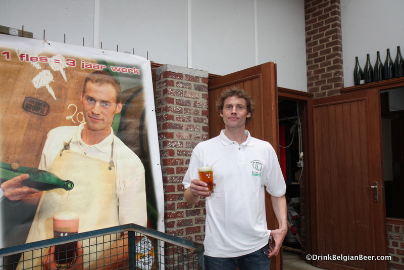 Karel Goddeau, blender and owner of De Cam, and brewmaster of Brouwerij Slaghmuylder in Ninove. 