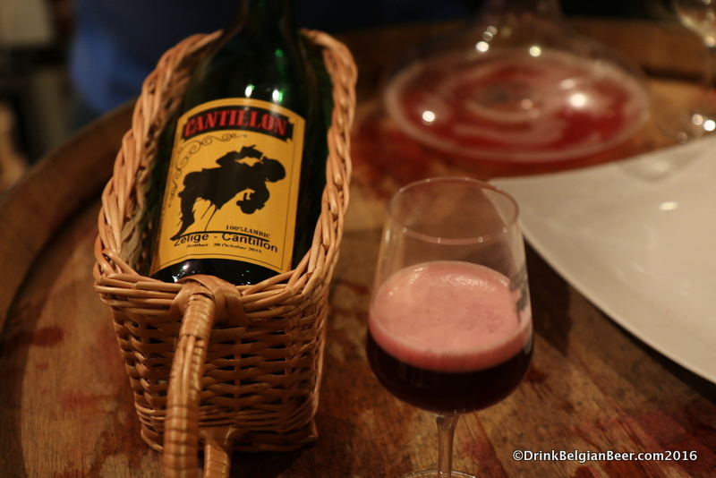 Cantillon Zelige, a lambic made with grapes from Domaine Zélige Caravent in France. 