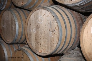 Photo of barrels at 3 Fonteinen