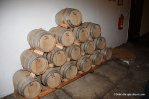 Photos of trst barrels Brouwerij Timmermans.