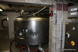 Photo of fermenter at Brasserie Dupont
