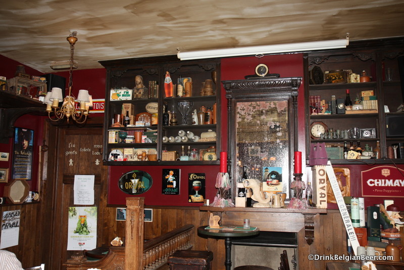 Inside the main bar room at Irish Pub Dubh-Linn.