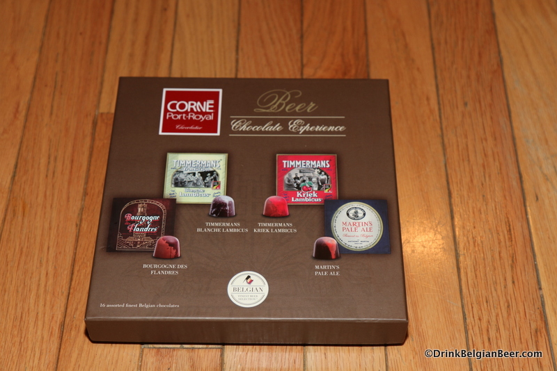 Beer chocolates form Corné Port-Royal, Timmermans and Martins brewery.