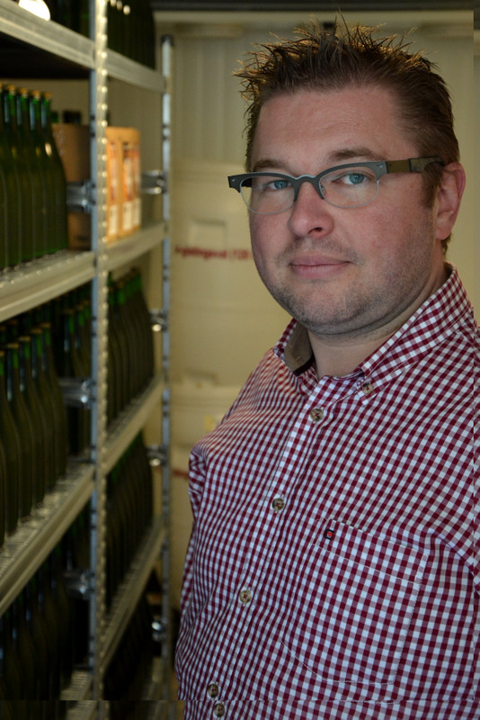 Chris Vandewalle, brewer/owner, Seizoensbrouwerij Vandewalle.