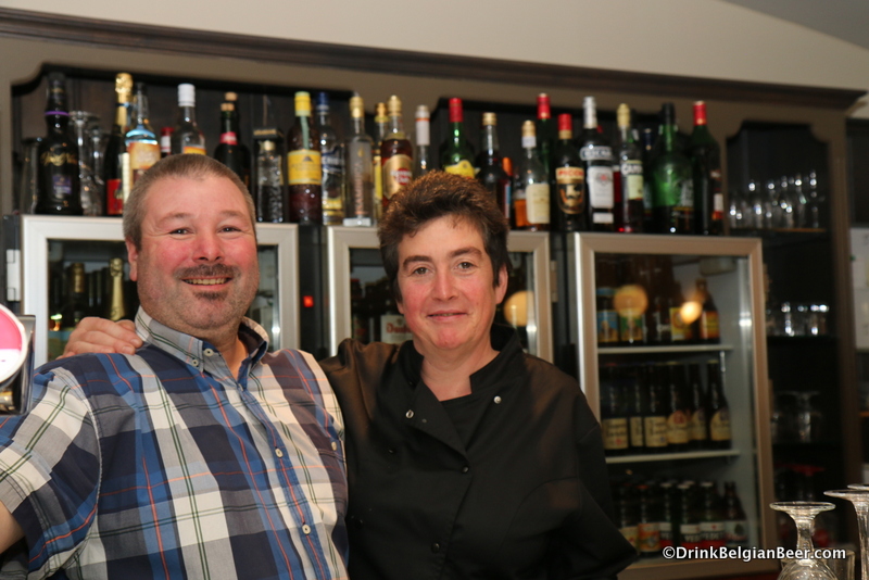 Rudy and Gerda, owners of 't Rond Punt.