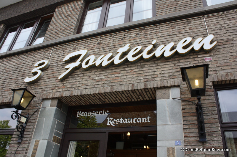 Brasserie/Restaurant 3 Fonteinen, Beersel, Belgium.