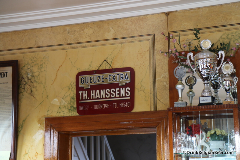 An old Hanssens sign.