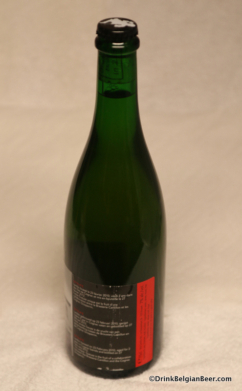 The back label.