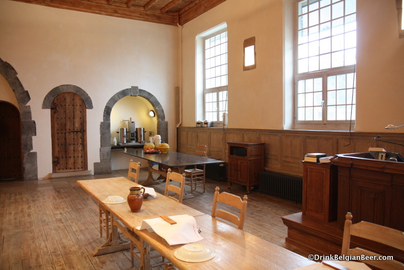 Another shot inside the Refectory/Monk's dining room. 