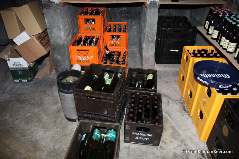 More beer in the cellar.