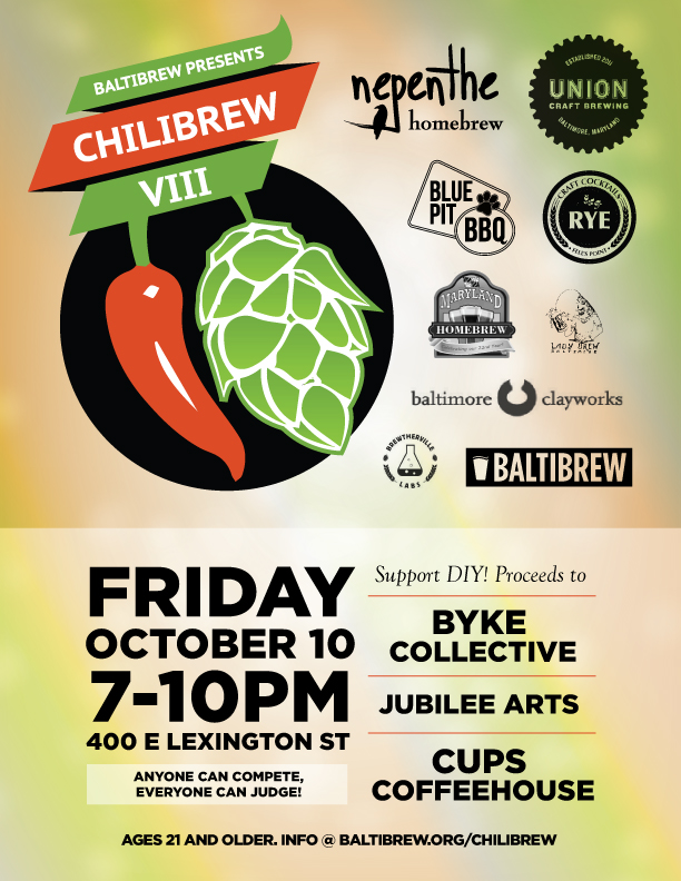 Baltibrew’s Chilibrew is October 10th in Baltimore