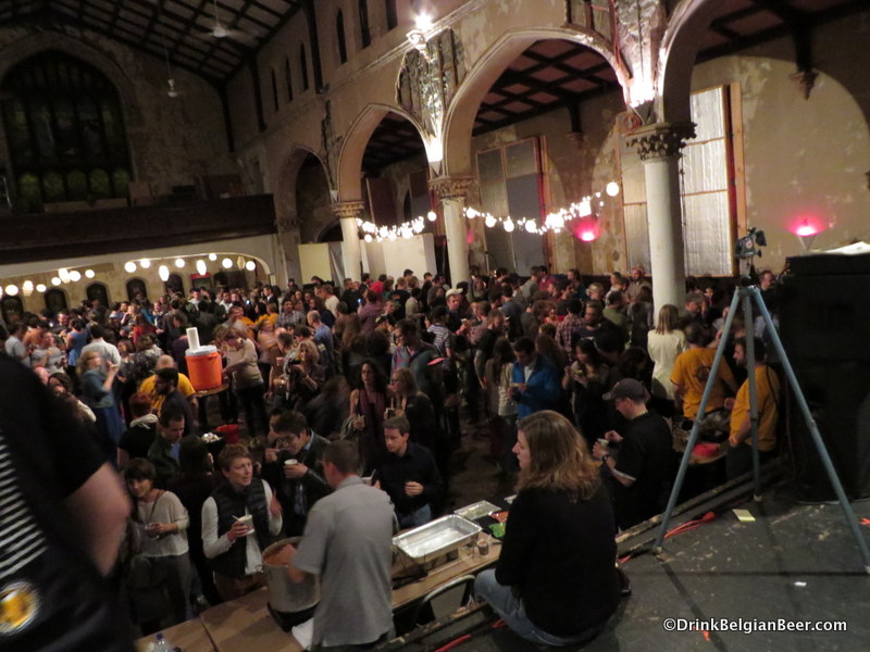 Some of the 600 attendees at the 2013 Chilibrew.