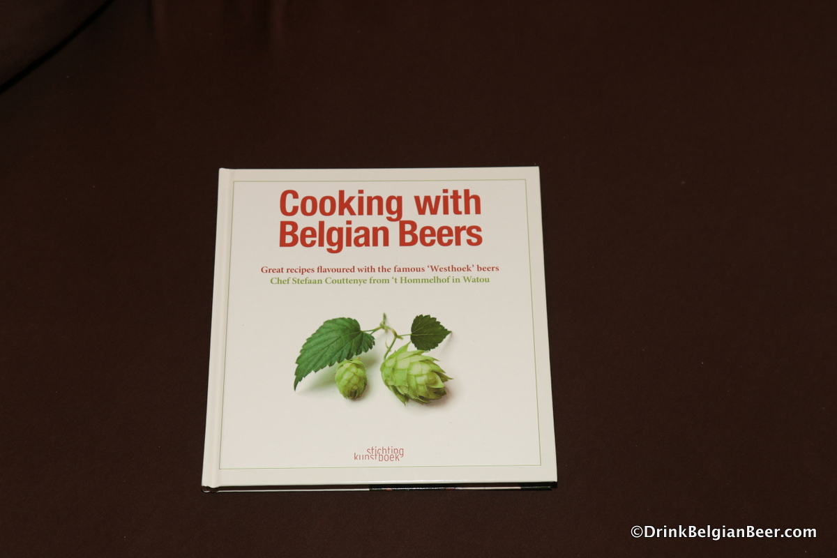 The cover of "Cooking with Belgian Beers" by Stefaan Couttenye.