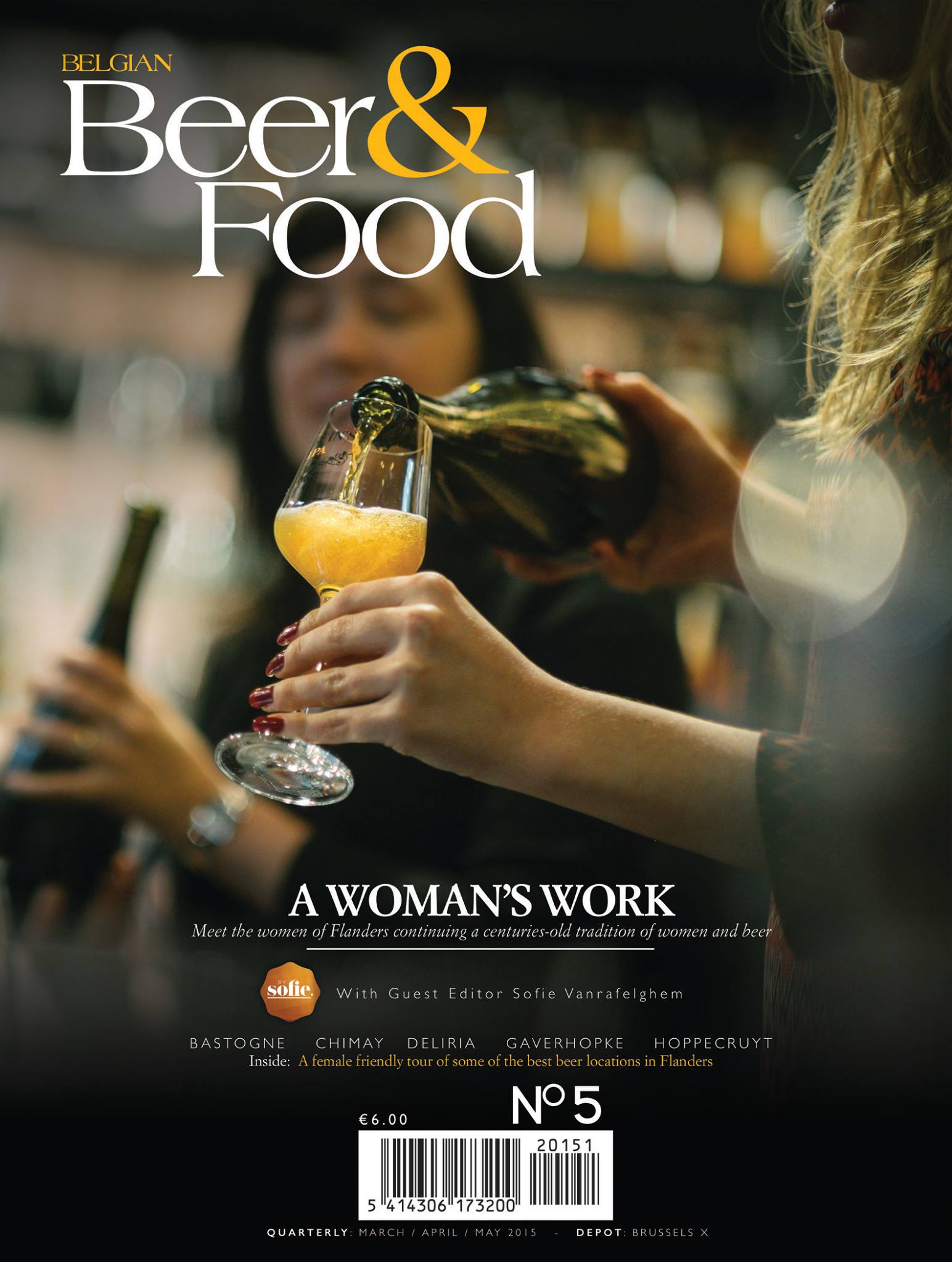 Belgian Beer & Food Magazine’s “Women and Beer” issue