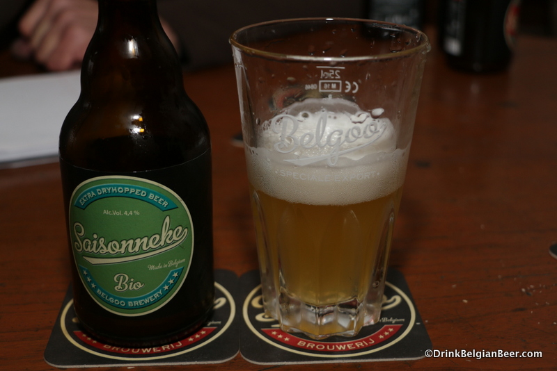 Brouwerij Belgoo Saisonneke Bio. 