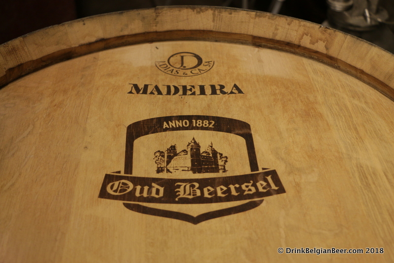 This 225-liter barrel formerly held Madeira wine. 