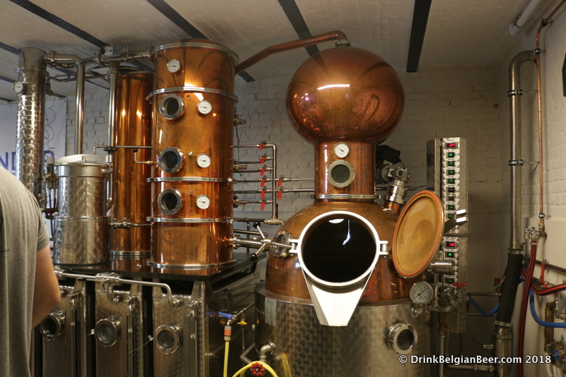 Stokerij (distillery) Vanderlinden, Hasselt, Belgium. 