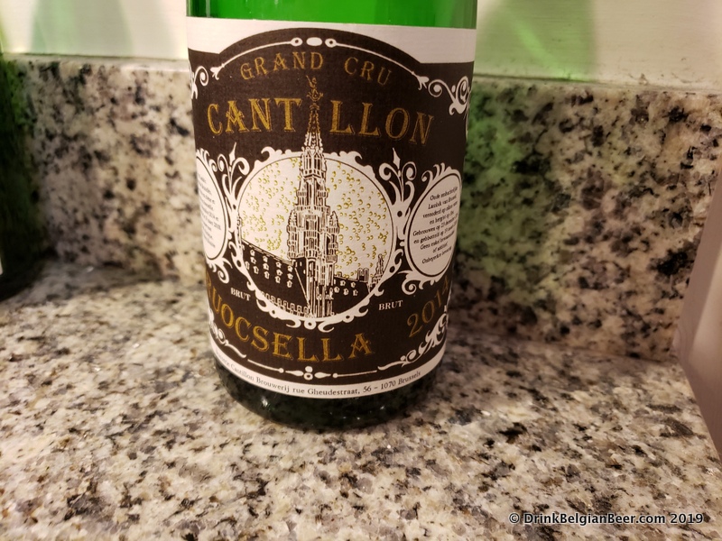 Brasserie Cantillon Grand Cru Bruoscella 2014, specially produced for the BXL Beer Fest in Brussels. 