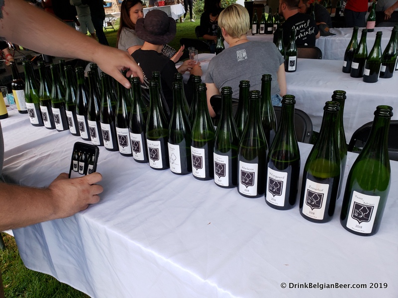 Some of the Bokke bottles on offer at The Night of the Great Thirst, August 24, 2019. 